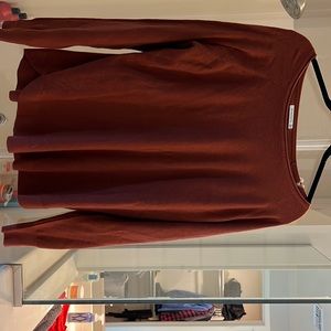 Vici over the shoulder sweater